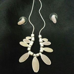 Necklace and earrings